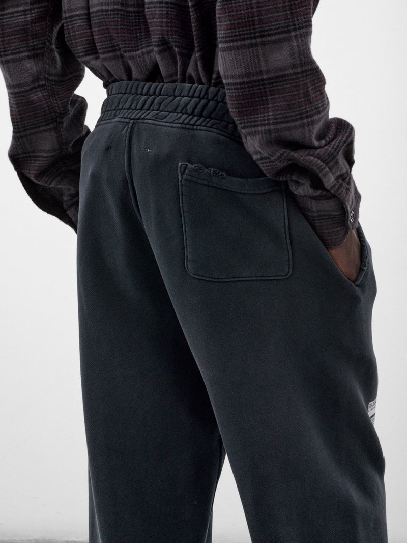 Vintage Black Cotton Maintenance Sweatpants (5M001Q3018VBK-VINTAGE-BLACK)