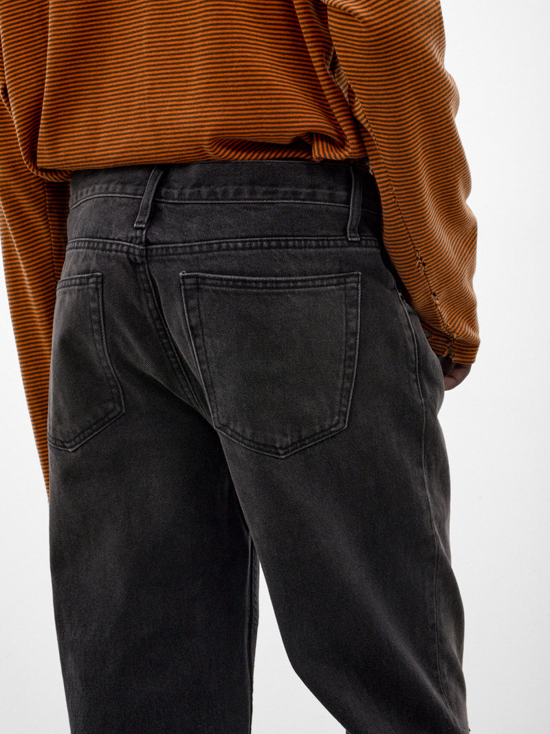 Light Black Idole Straight Jeans (5M011Q3018LBK-LIGHT-BLACK)