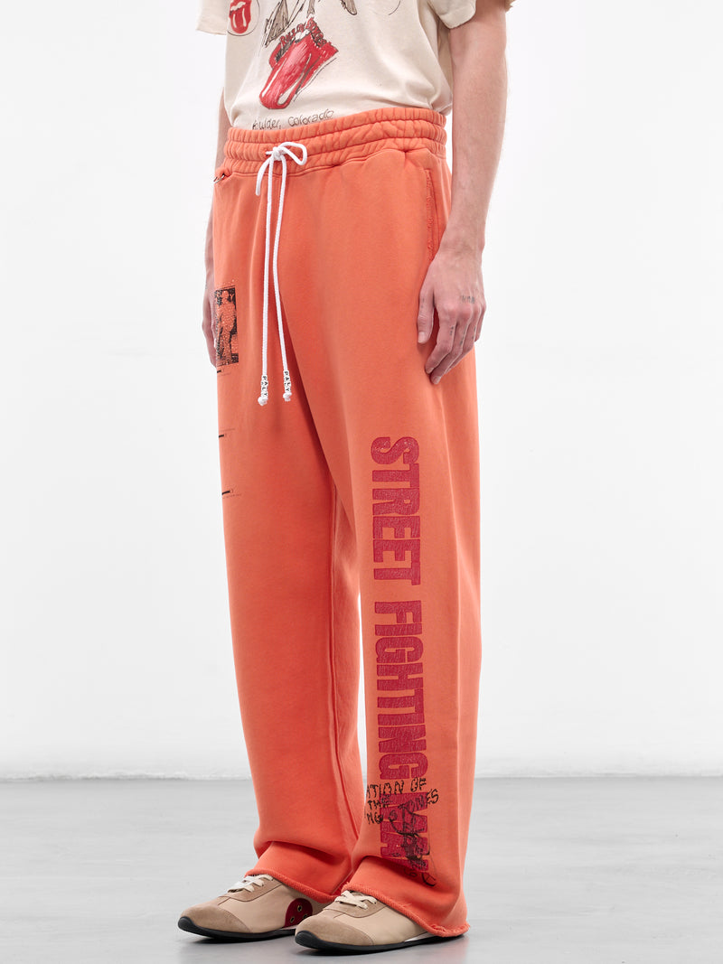 Paly x Rolling Stones No Expectations Sweatpants (5U001Q2021-ORANGE)