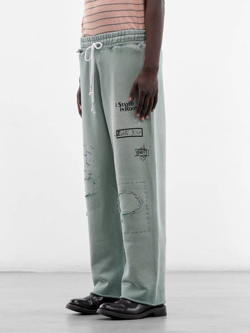 Green Alta Cienega Sweatpants (5U012Q1010-GREEN)