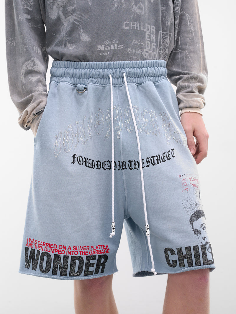 Bobby Driscoll Sweat Shorts (5U017Q1010BBY-BABY-BLUE)