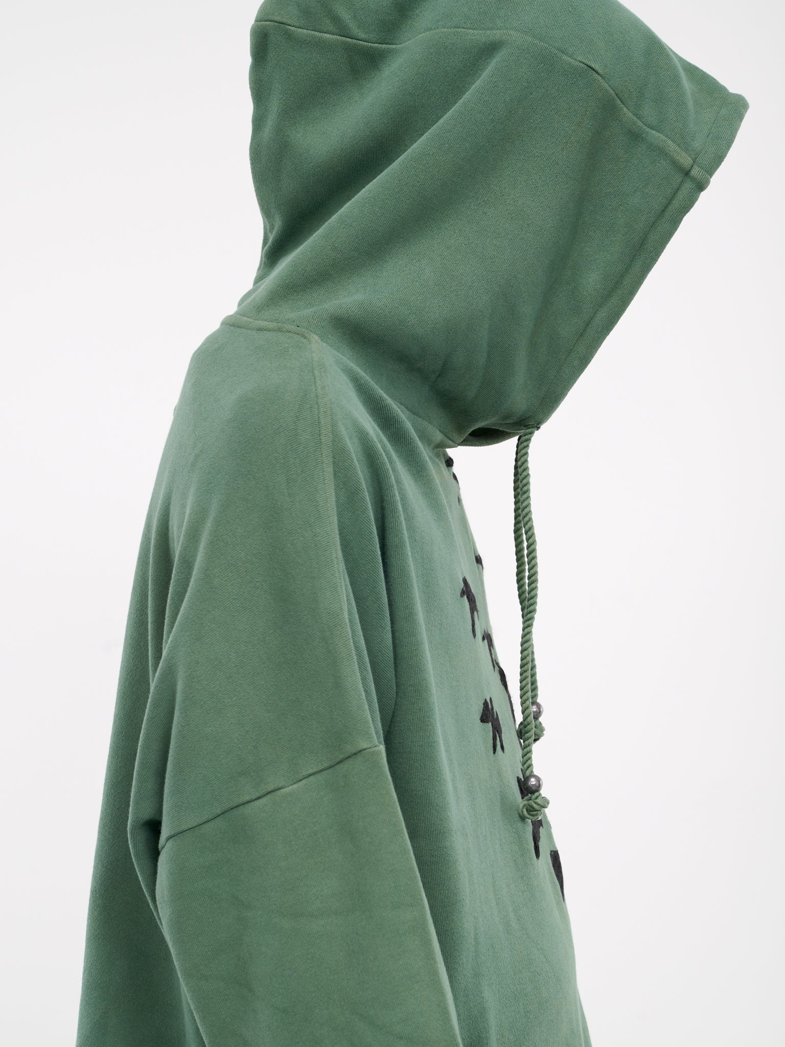 Embroidered Hoodie (601241204-5-GREEN)
