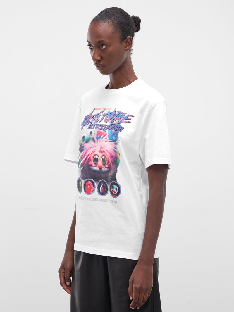 White Seasonal Graphic Tee (603JE01000E-WHITE)