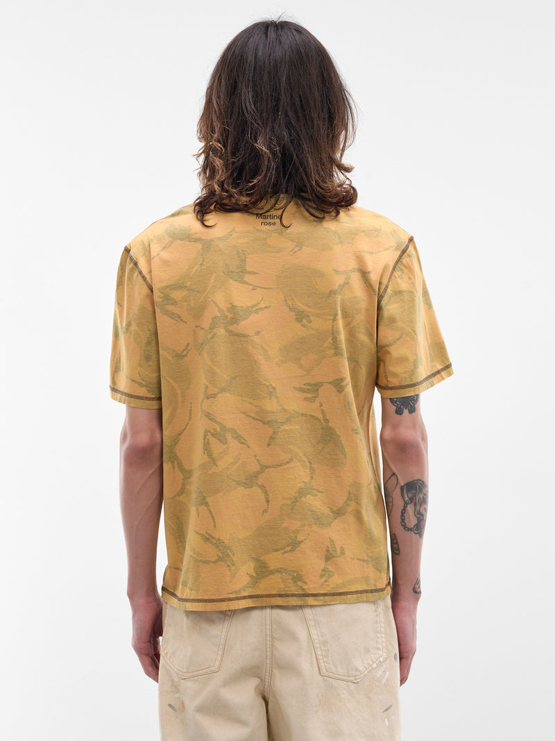 Orange Inside-Out Camo Tee (603JE10208F-ORANGE)