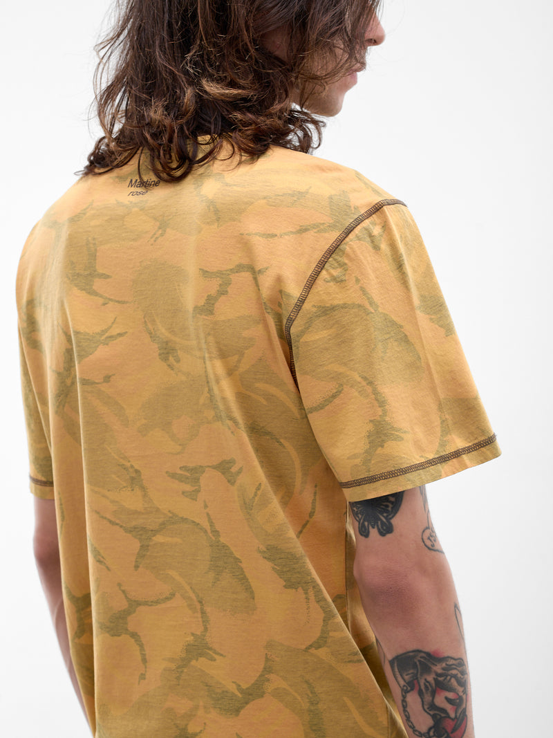 Orange Inside-Out Camo Tee (603JE10208F-ORANGE)