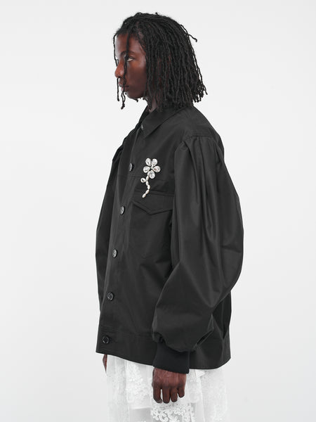 Workwear Jacket (6072B-1041-BLACK-CLEAR)