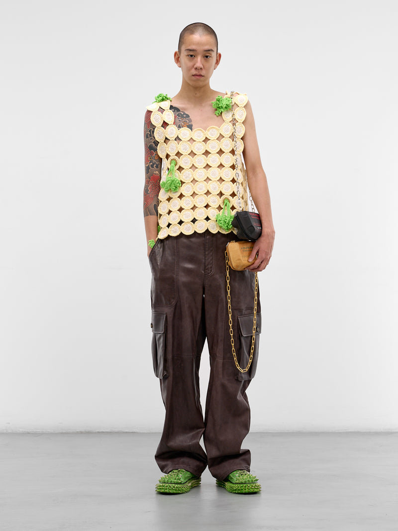 DOUBLET Black Trompe L'oeil Egg Bag | H.Lorenzo - styled