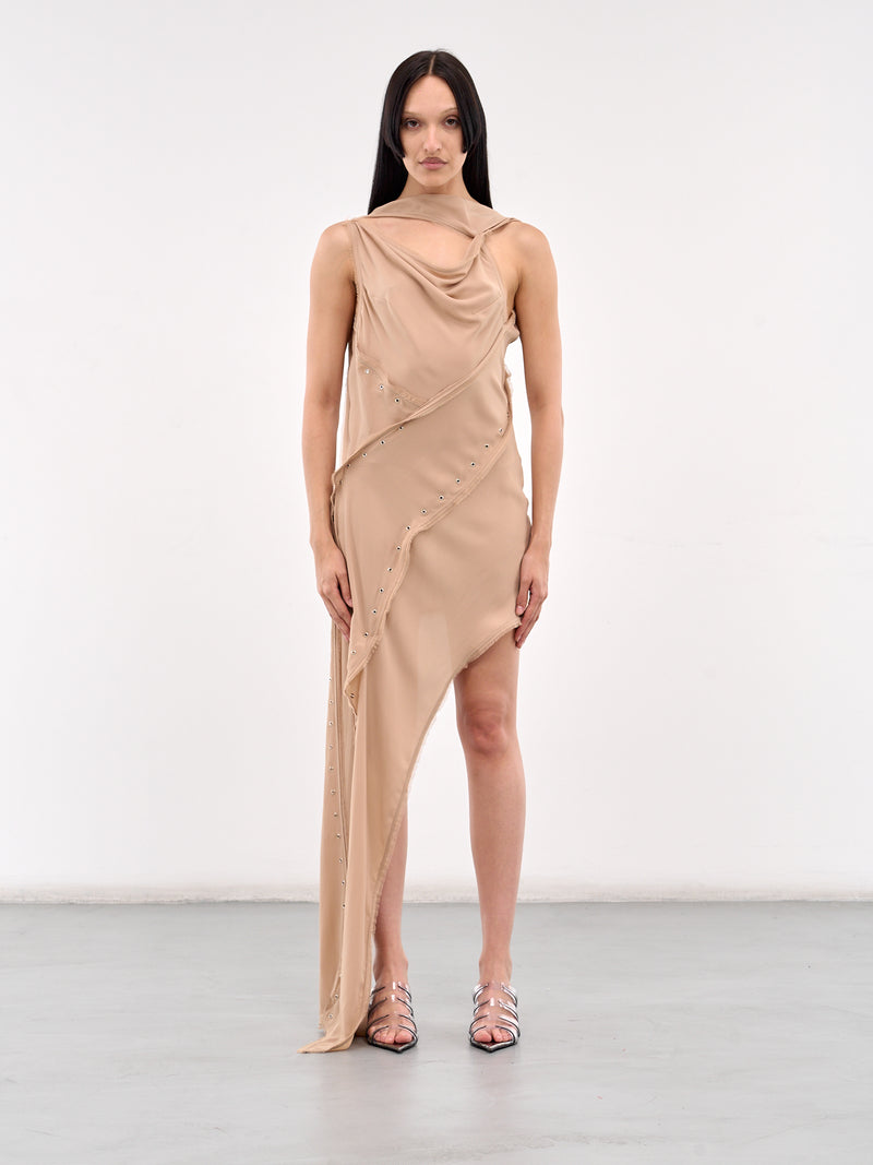 Eyelet Story Dress (624-578-ROBYN-SAND)