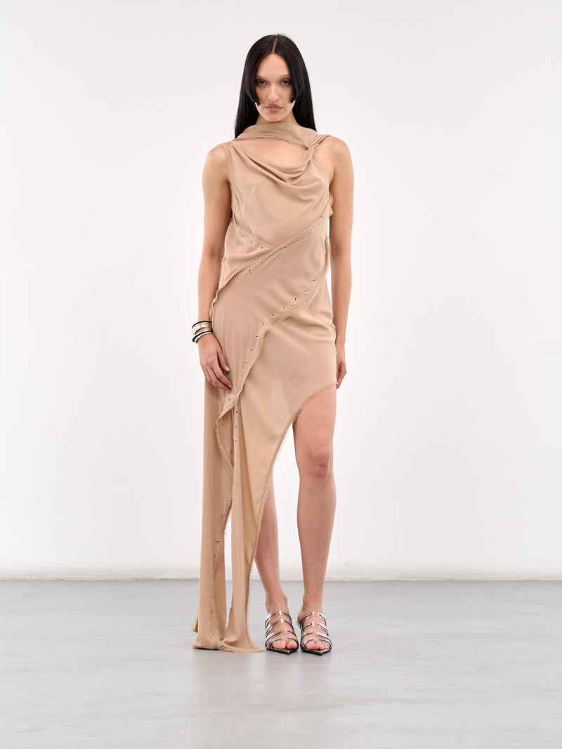 Eyelet Story Dress (624-578-ROBYN-SAND)