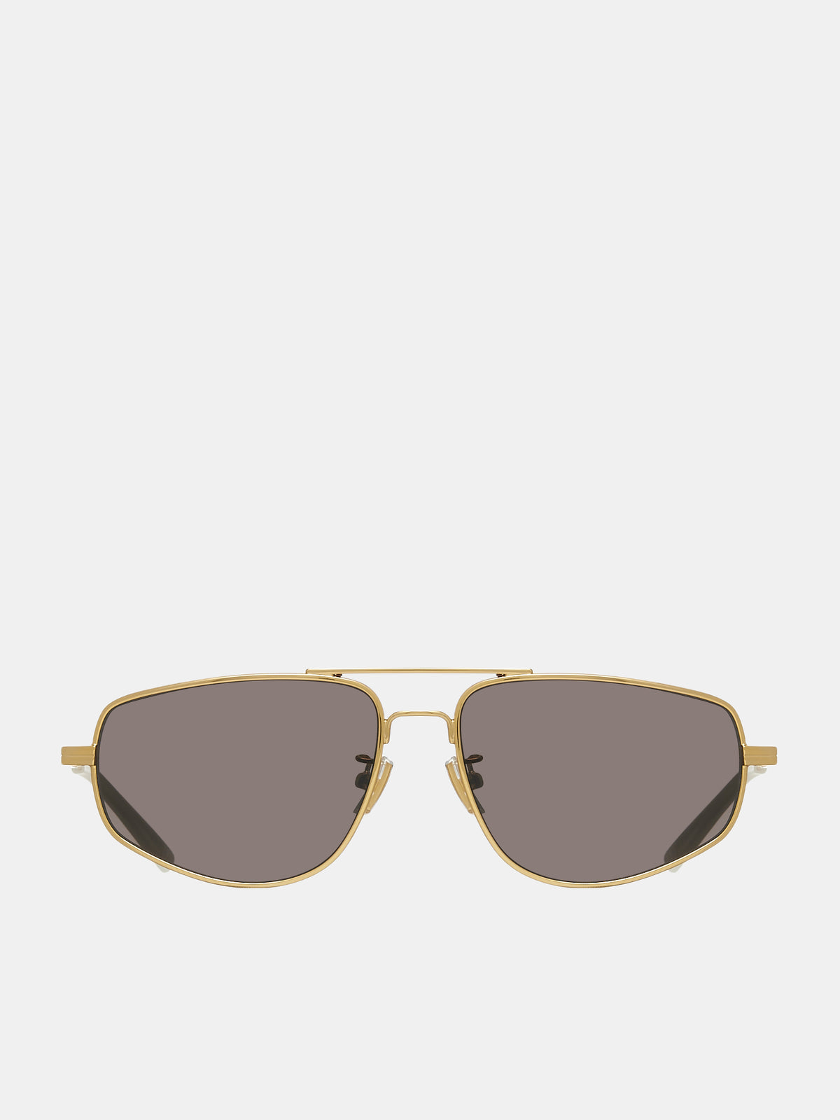 BOTTEGA VENETA Bond Aviator Sunglasses | H. Lorenzo - front