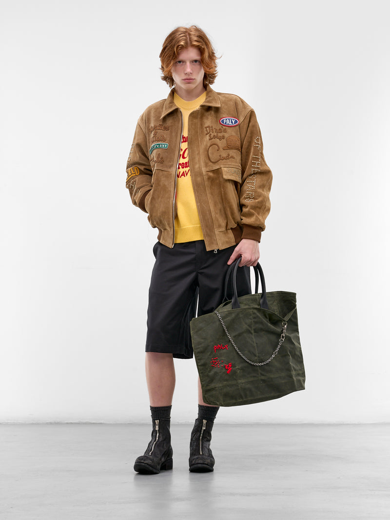 Sunset Blvd. Sponsored Suede Jacket (7U007Q1010TAN-TAN)