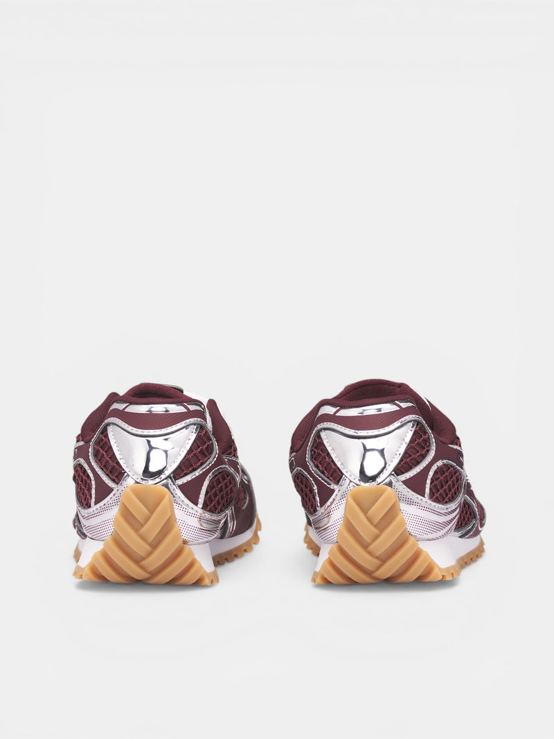 Mesh Orbit Runner Sneakers (755915V2X40250-BAROLO-SILVER)