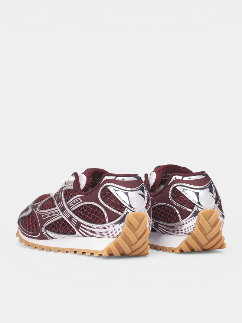 Mesh Orbit Runner Sneakers (755915V2X40250-BAROLO-SILVER)