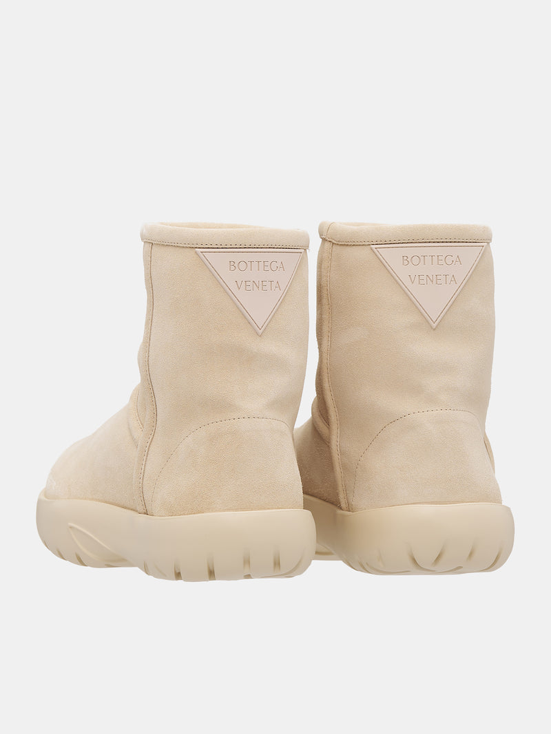 Snap Ankle Boot (763873V1NY1-9793-PORRIDGE-TRUF)