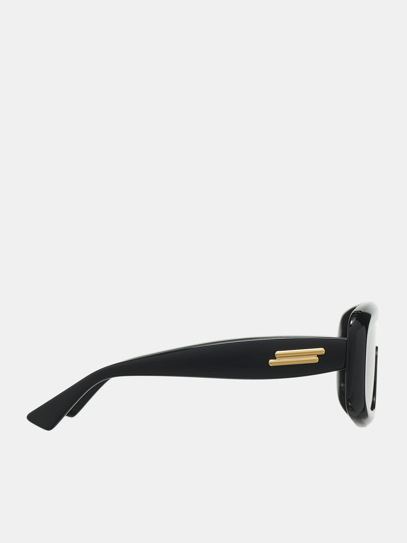Bombe Shield Sunglasses (791649V2Q30-1049-BLACK)