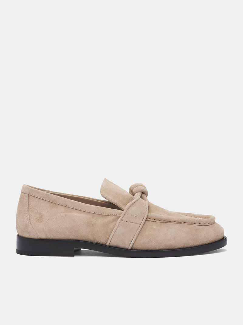 BOTTEGA VENETA Suede Loafers | H.Lorenzo - front