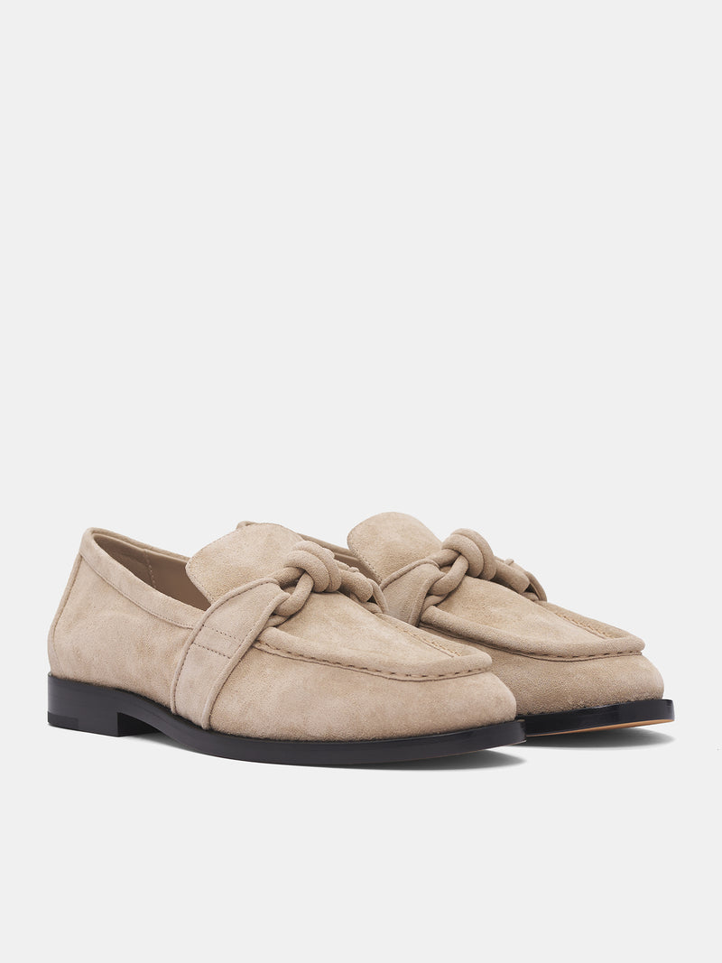 BOTTEGA VENETA Suede Loafers | H.Lorenzo - front side