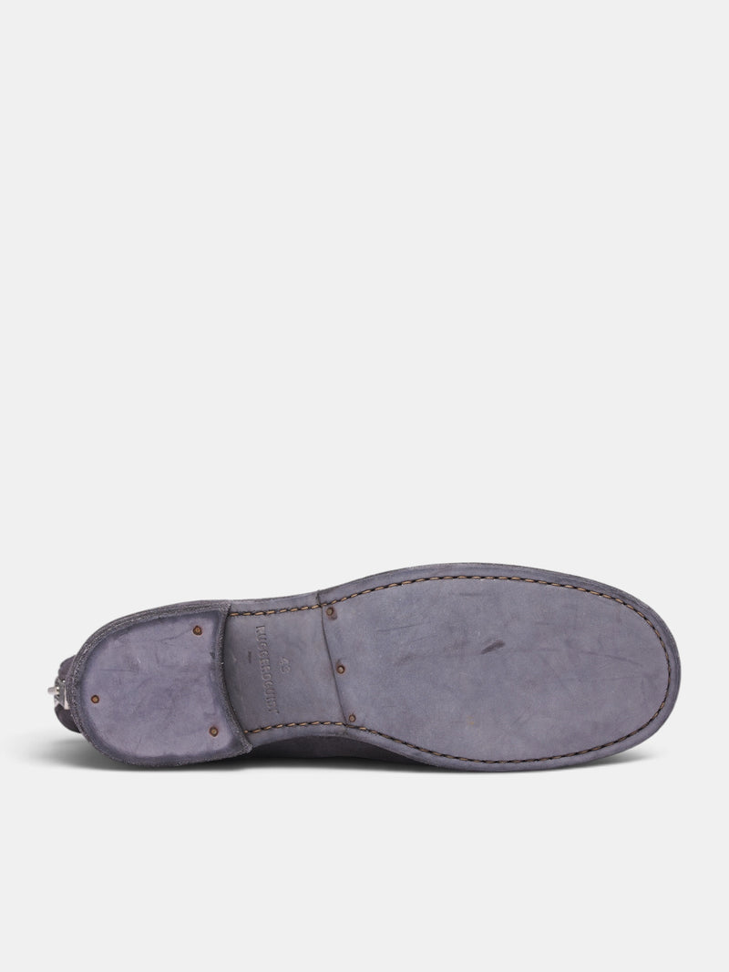 796Z Gray Reverse Stag Boots (796Z-M-STAG-REVERSE-GREY)