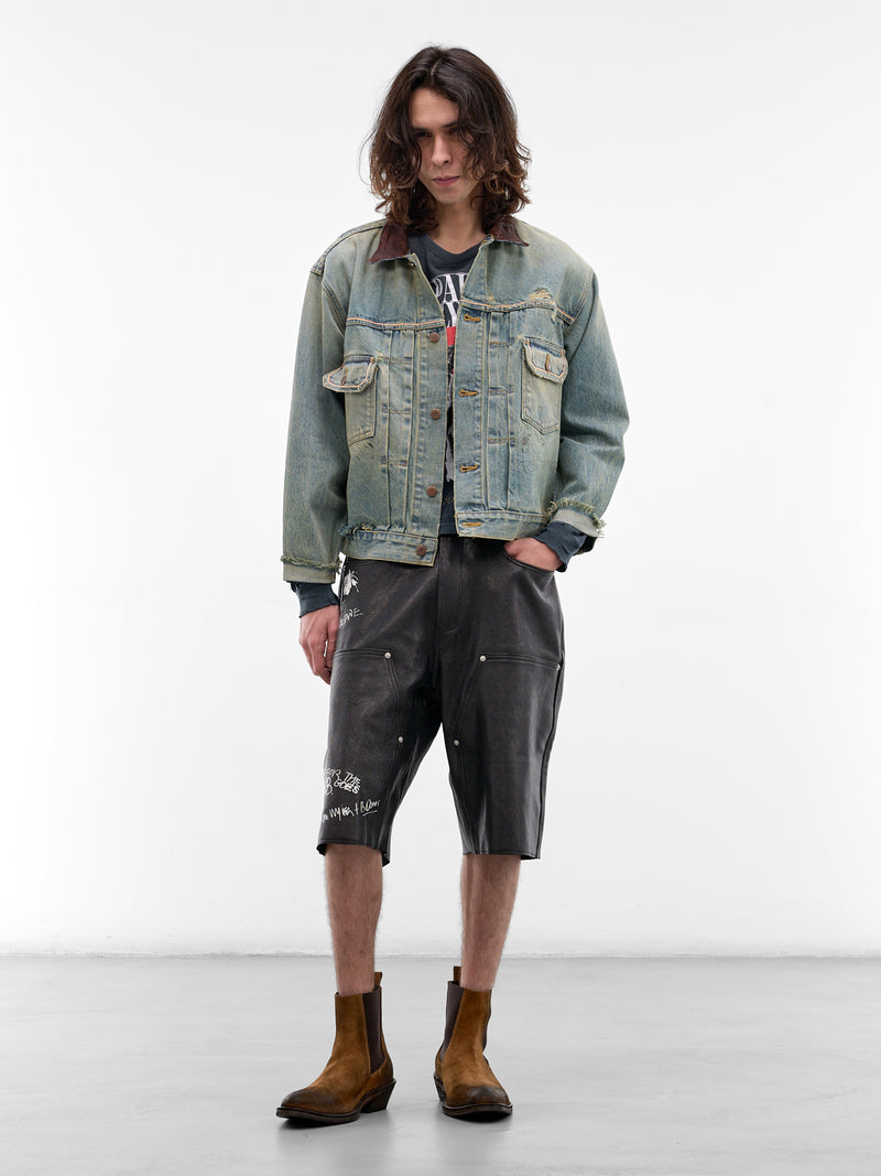 Blue Buffalo 66 Denim Jacket (7U003Q1010LDM-DENIM-BLUE)