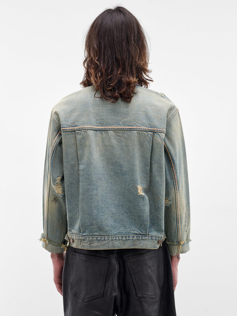 Blue Buffalo 66 Denim Jacket (7U003Q1010LDM-DENIM-BLUE)