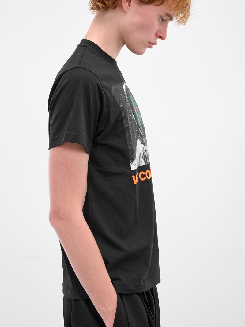 Black W-Space Graphic Tee (8002-CC26-BLACK)