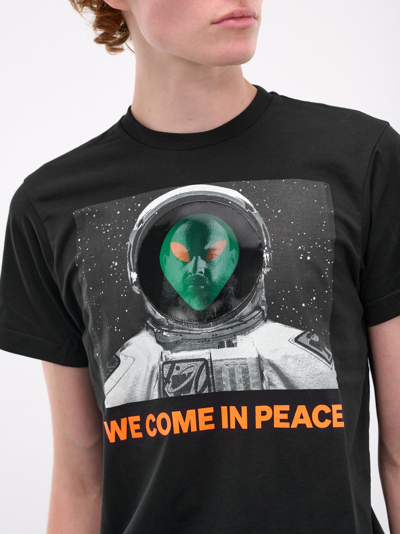 Black W-Space Graphic Tee (8002-CC26-BLACK)