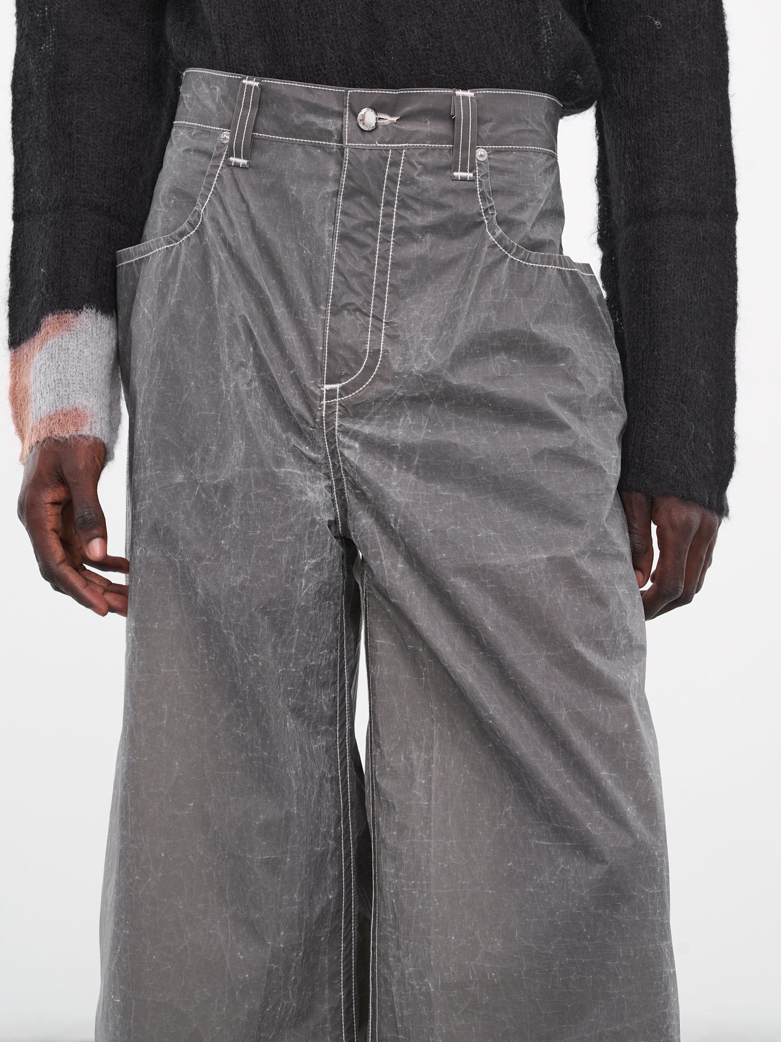 Coated Pants (8024-EL-PG-PAPER-GREY)