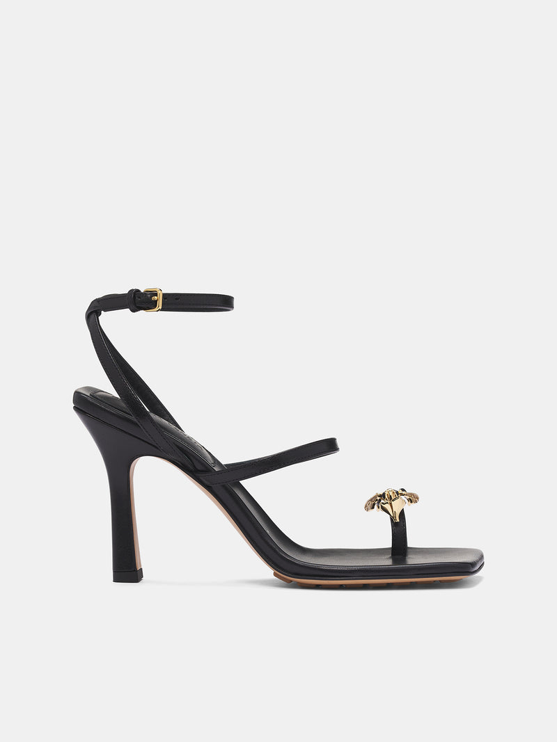 BOTTEGA VENETA Bee Strappy Heels | H.Lorenzo - front
