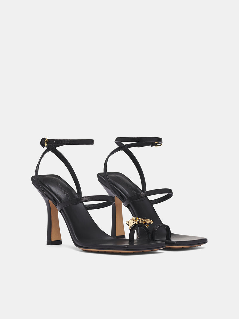 BOTTEGA VENETA Bee Strappy Heels | H.Lorenzo - quarter side