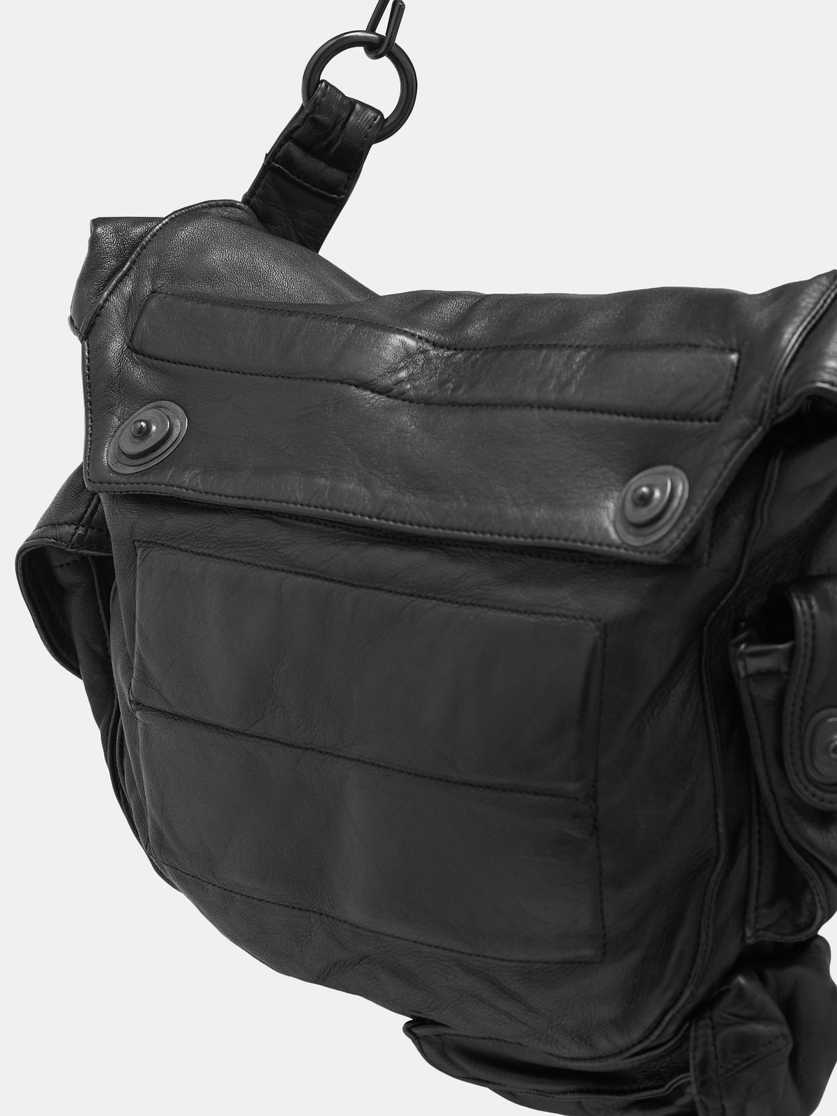 Gas Mask Shoulder Bag (839BGU1-BLACK)