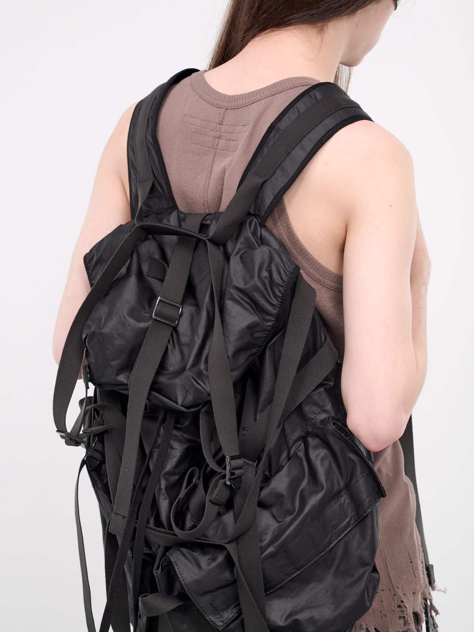 Multi-Pocket Backpack (857BGU1-BLACK)
