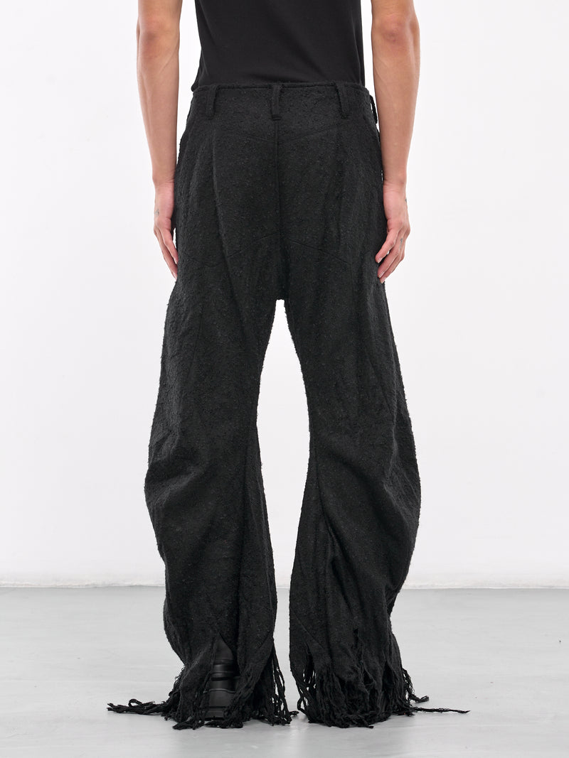 Wool-Mohair Trousers (877PAM6-BLACK)