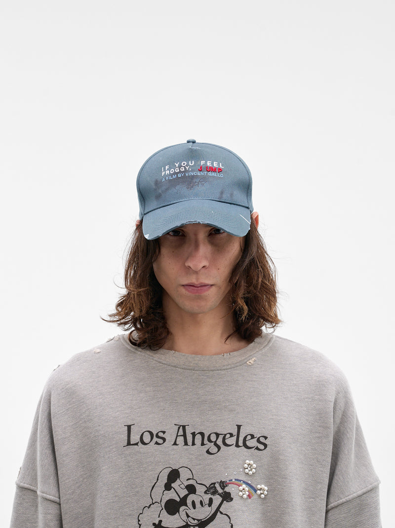 Teal Twill 5-Panel Gallo Hat (8U005Q1010-TEAL)