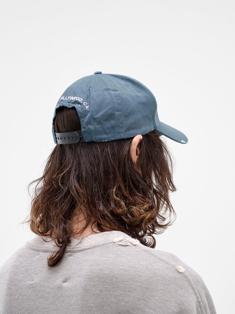 Teal Twill 5-Panel Gallo Hat (8U005Q1010-TEAL)