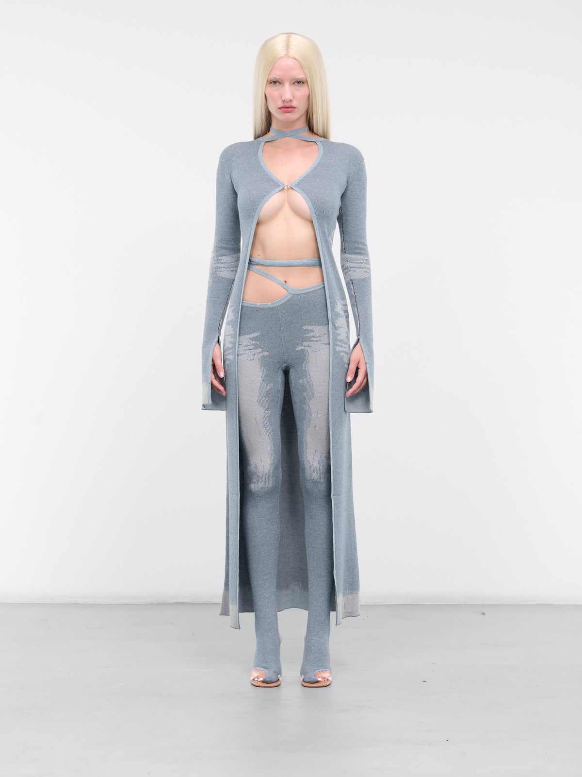 Long Salem Cardigan (900-910-DENIM-BLUES)