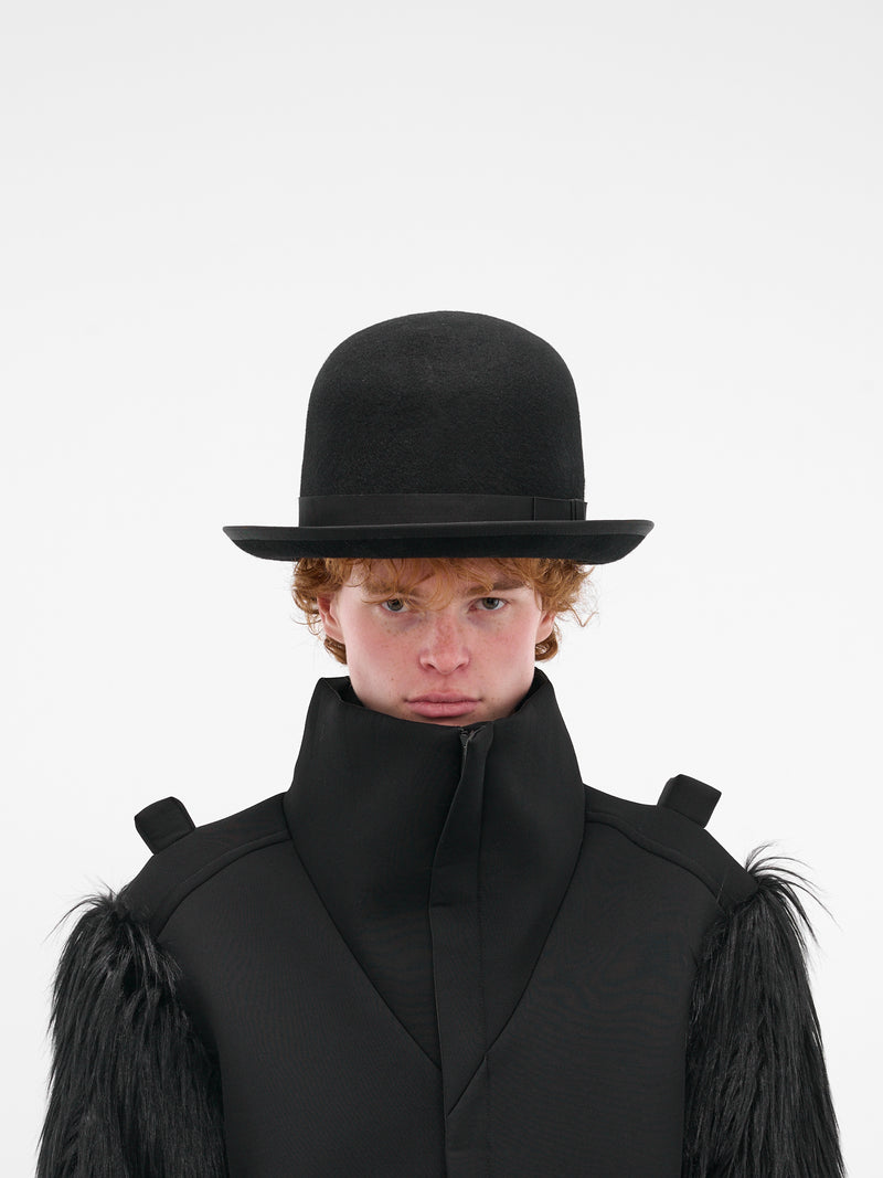 Black Wool New Hat (9023-COMB-I-BLACK)