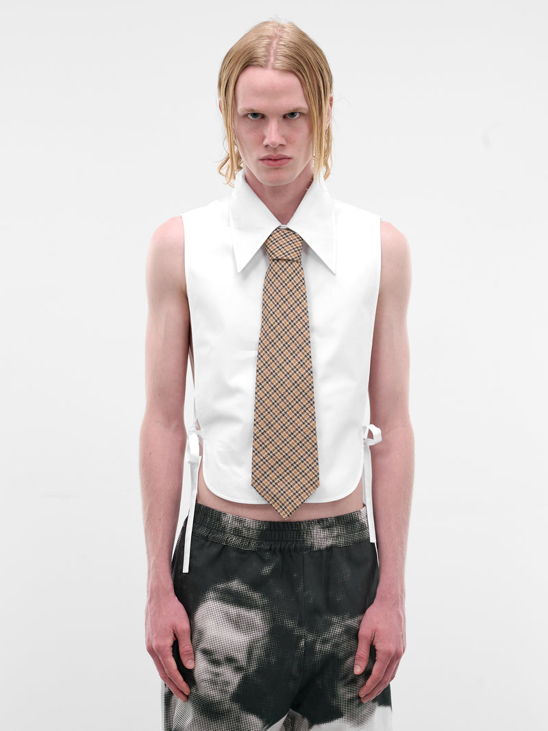 Brown Plaid Wide Walter Tie (9035-WALTER-CC8-MULTI-BROWN)