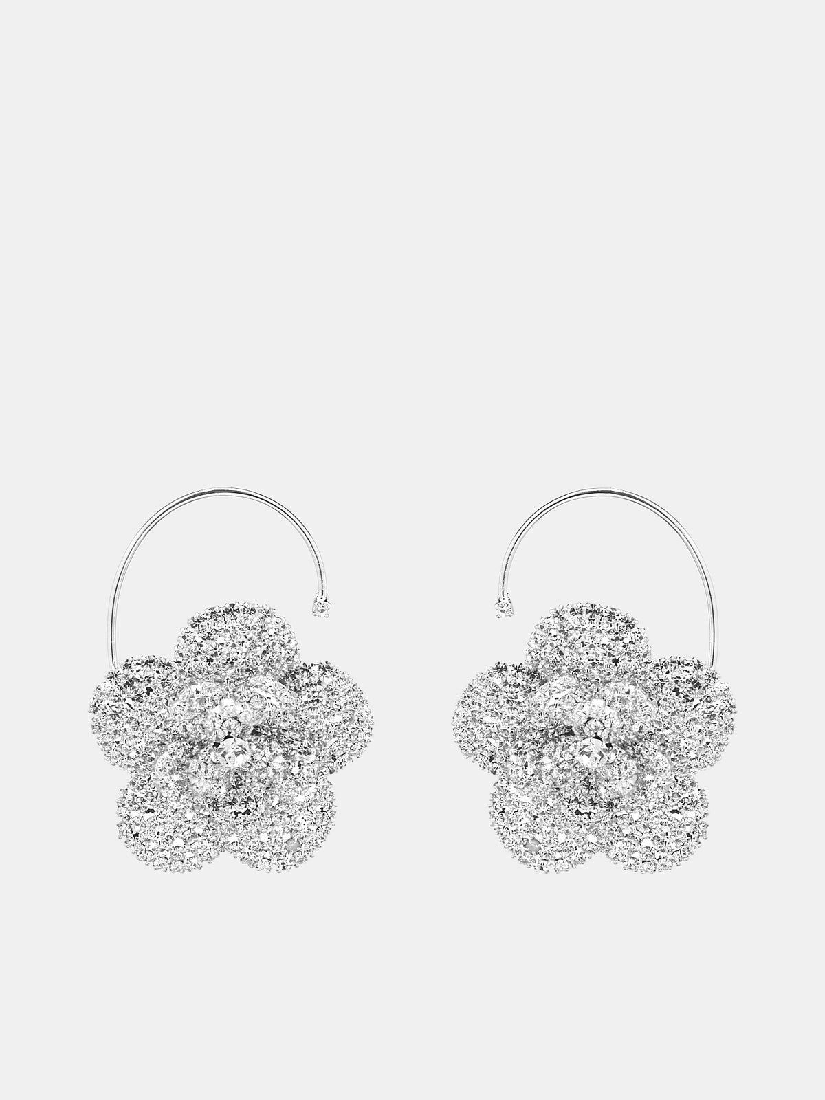 MAGDA BUTRYM Flower Cuff Earrings | H.Lorenzo - front