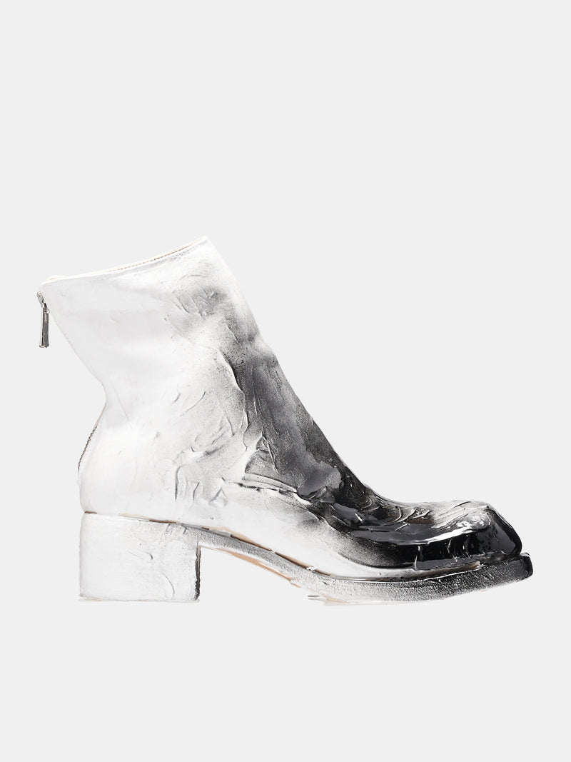 9086 Painted Resin Boots (9086-MW-HORSE-FULL-GRAIN-CO00T)