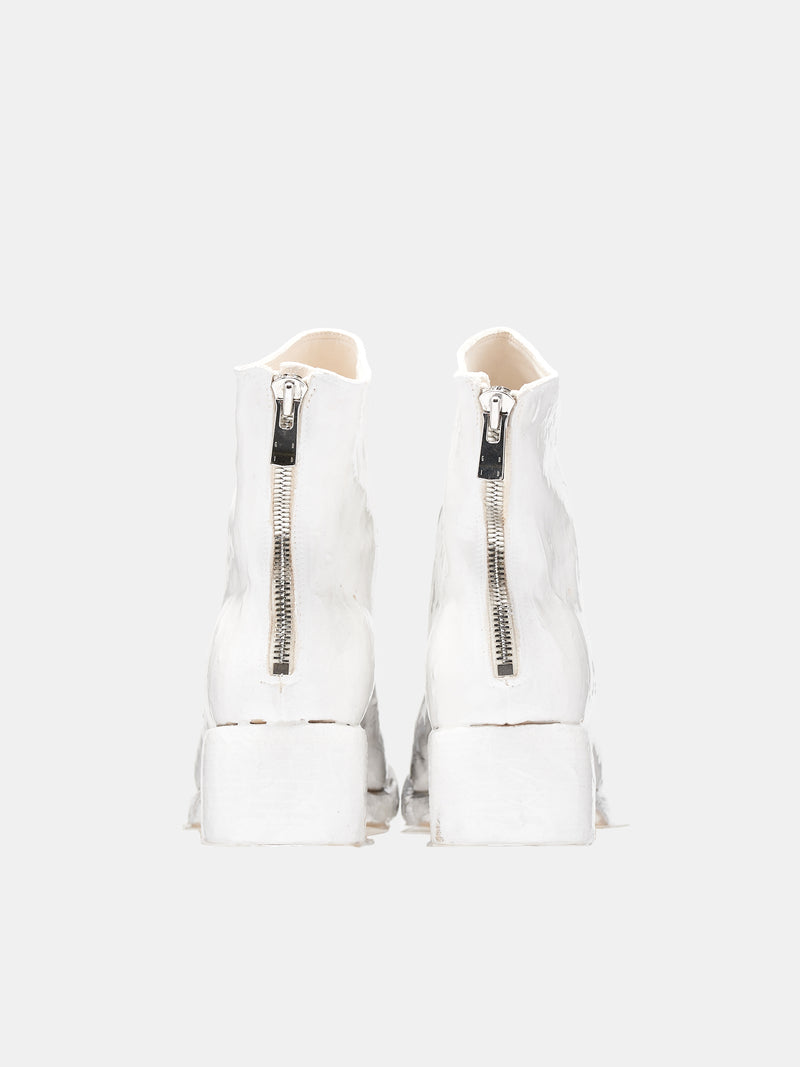 9086 Painted Resin Boots (9086-MW-HORSE-FULL-GRAIN-CO00T)