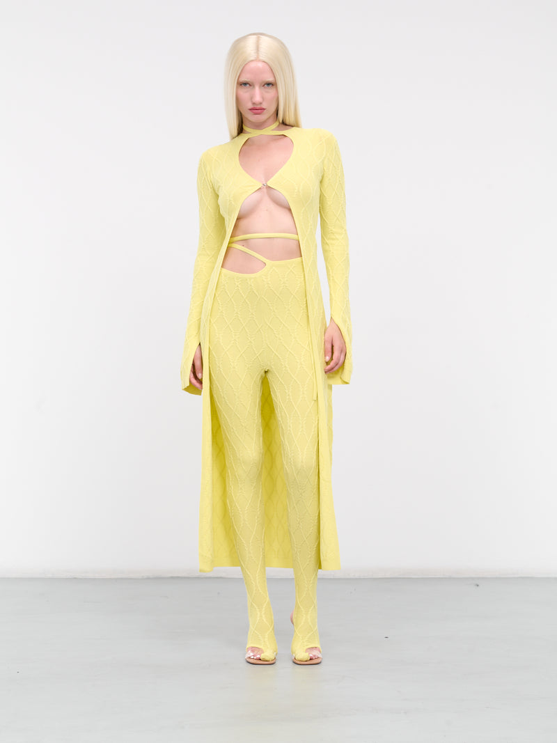 Long Salem Cardigan (998-910-YELLOW)