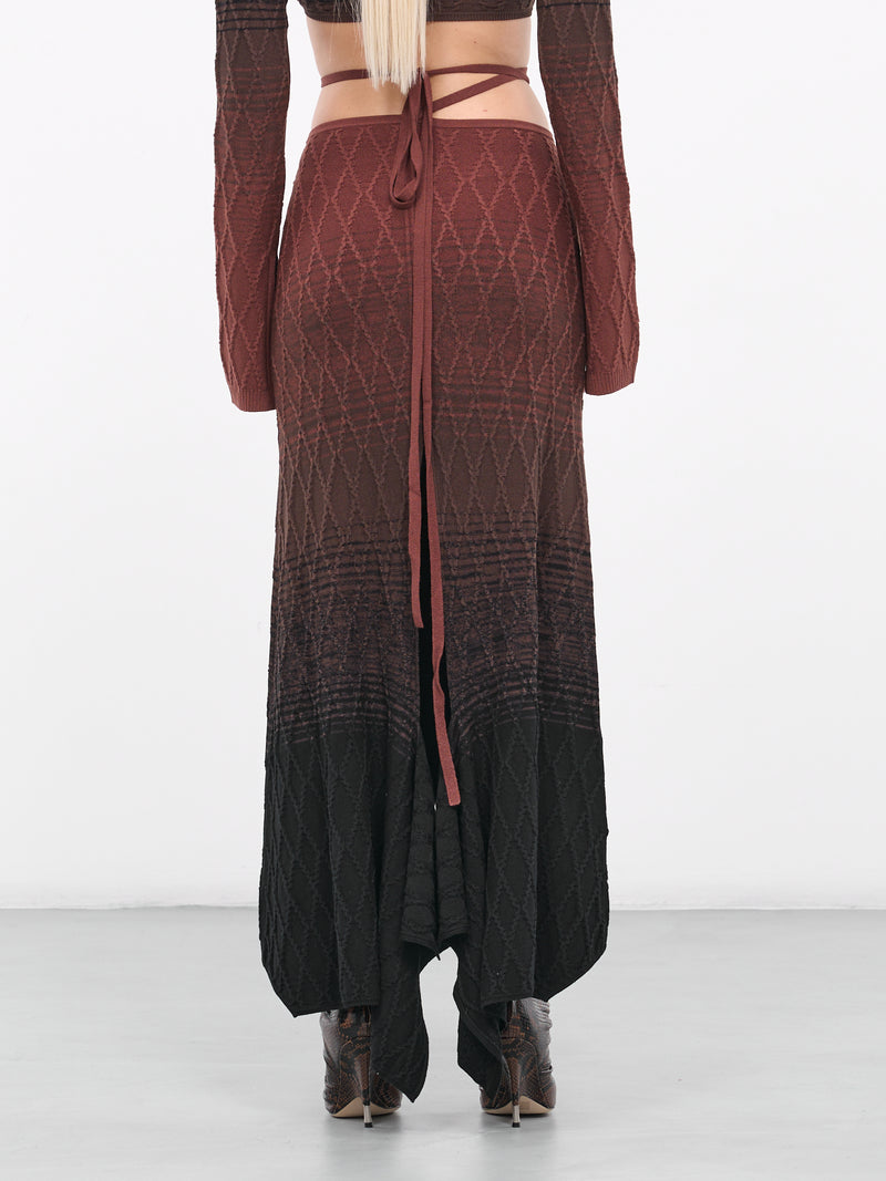 Salem Skirt (999-902-O-BROWN-BLACK)