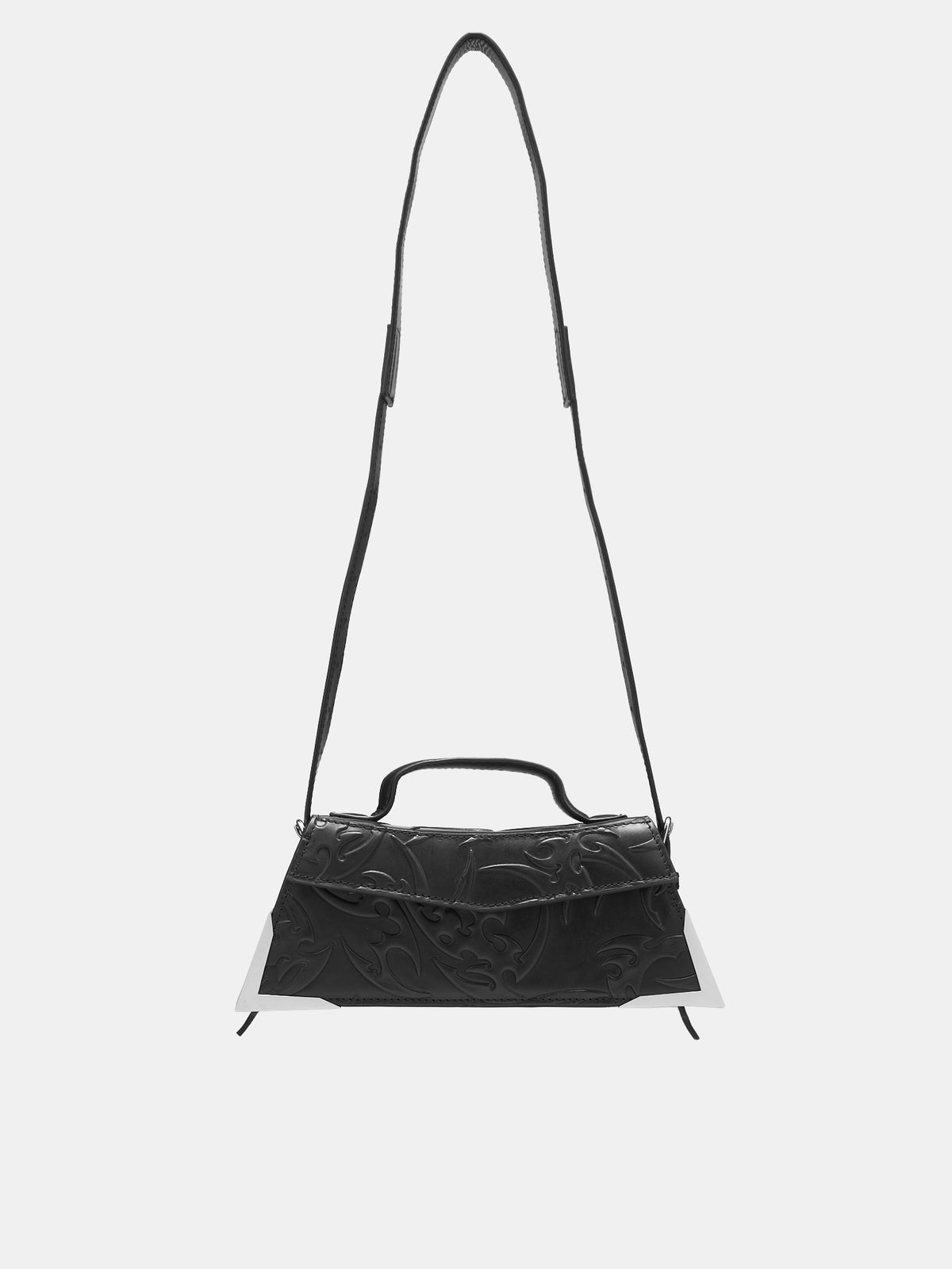 Embossed Metal Bag (A-132666-BLACK)