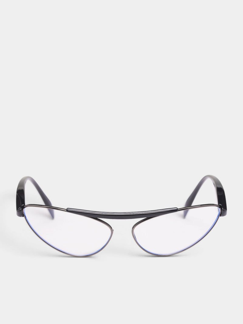 Black Cat-Eye Sunglasses (A009H8VBL80-1233-RUTH-BLACK-TR)