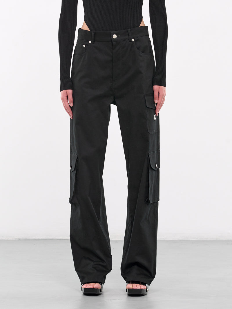 Cargo Trousers (A0330-8724-BLACK)