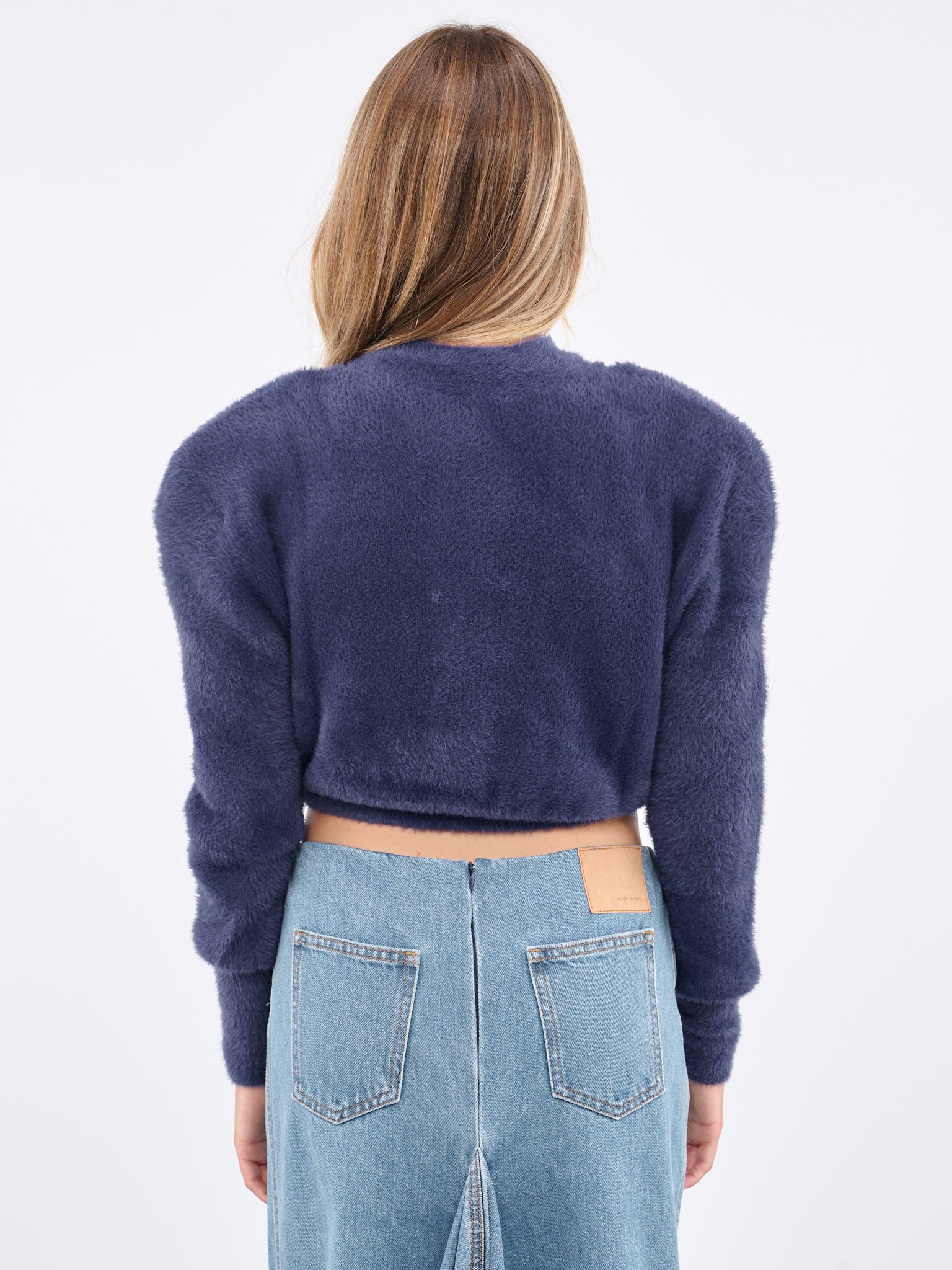 Fuzzy Sweater (A0928-8703-0290-BLUE)