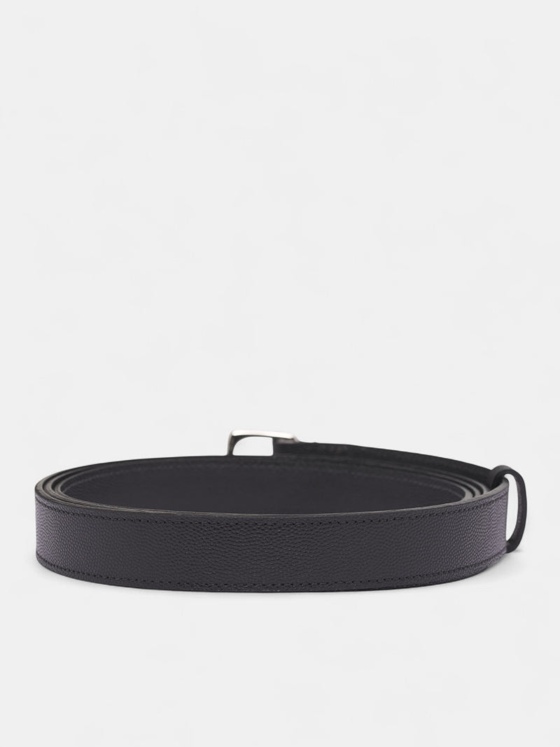 Black Leather Bimorphic Claw Belt (A1001-SILVER-BLACK)