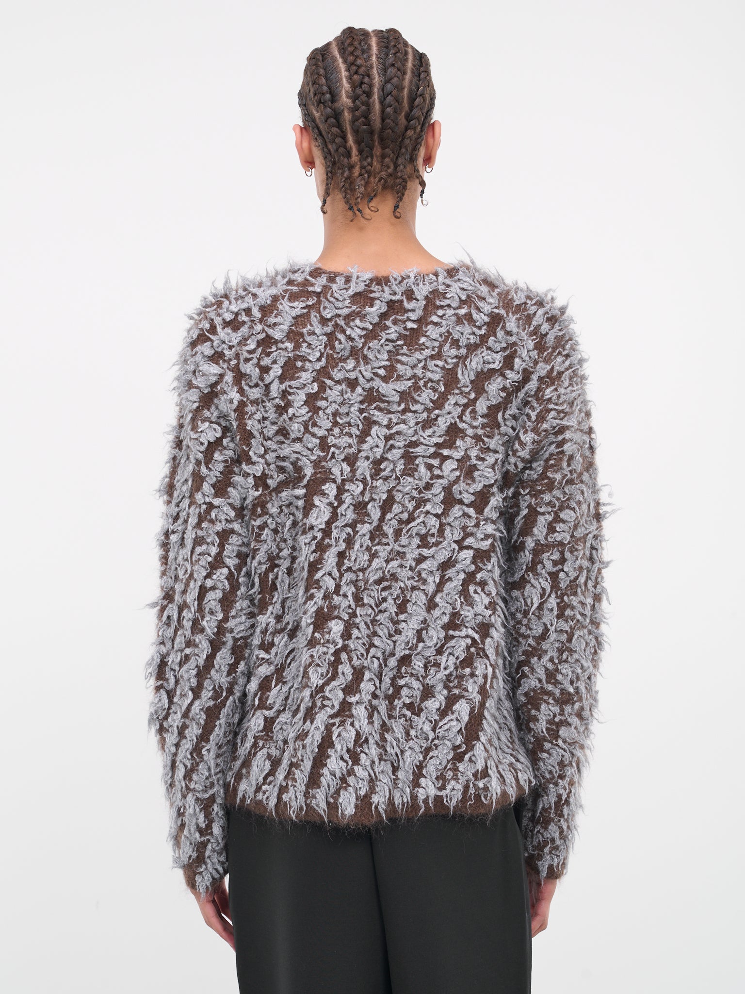 Knit Sweater (A12372-0CNAR-96P-SMOKY-GREY)