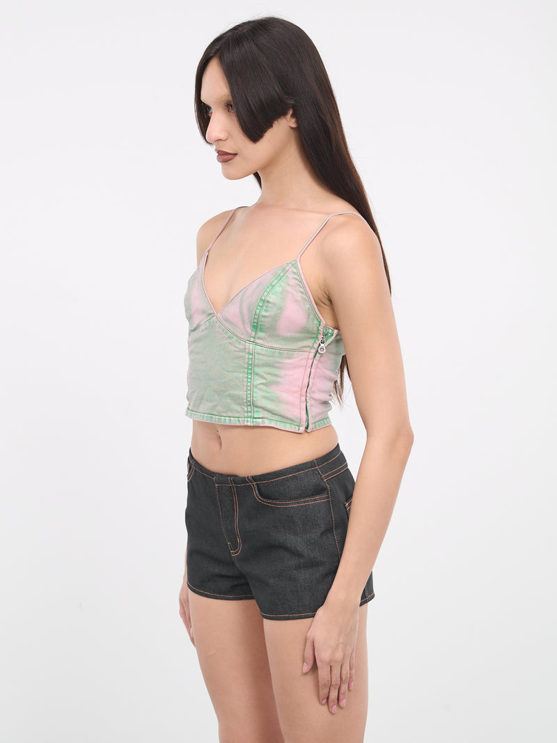 De-Fulvy-S Top (A13078-068KJ-010-GREEN-PINK)