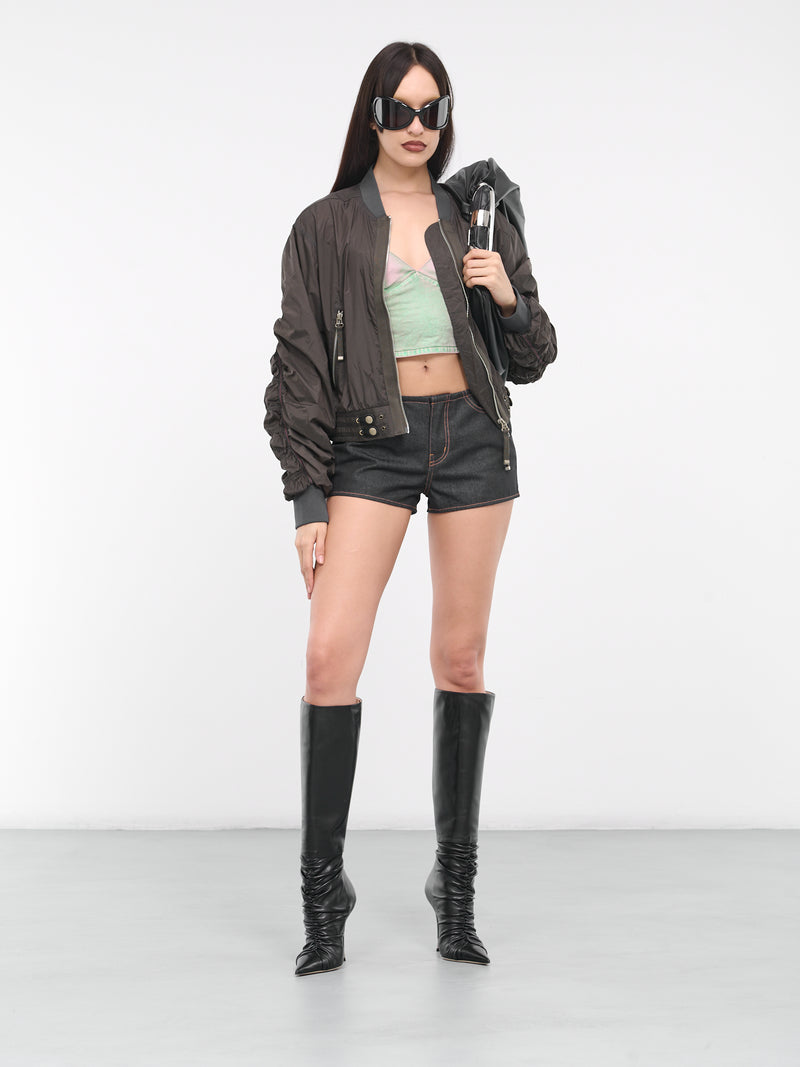 De-Fulvy-S Top (A13078-068KJ-010-GREEN-PINK)